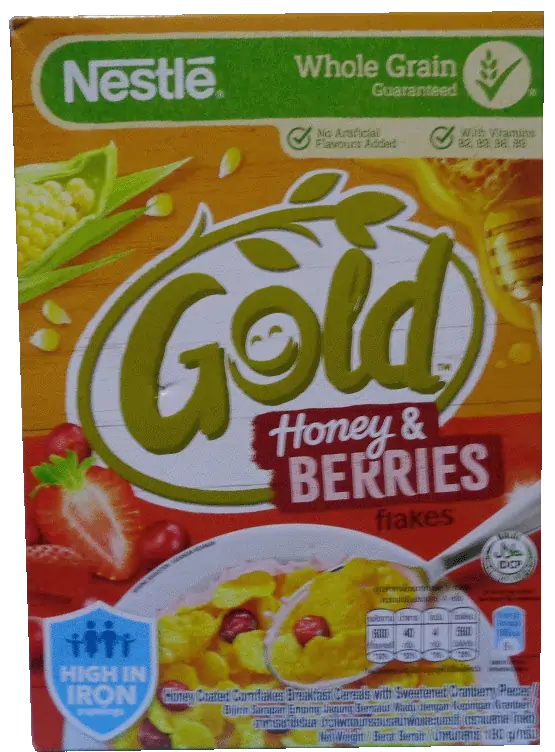 Gold Honey & Berries Flakes